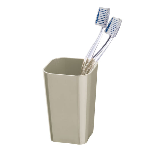 Toothbrush Tumbler - Candy Range - Taupe