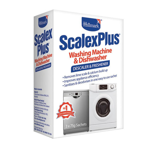 SCALEXPLUS WASHING MACHINE & DISHWASHER CLEANER 3x75G