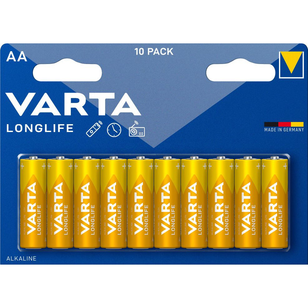 LONGLIFE BATTERIES AA 10 PACK