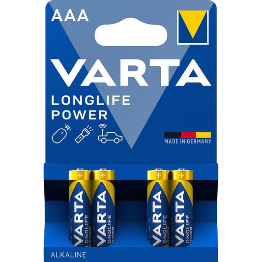 LONGLIFE POWER BATTERIES AAA 4 PACK