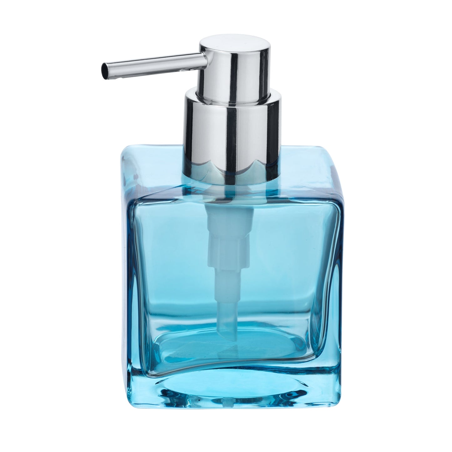 SOAP DISPENSER  - LAVIT RANGE - GLASS - TRANSPARENT BLUE