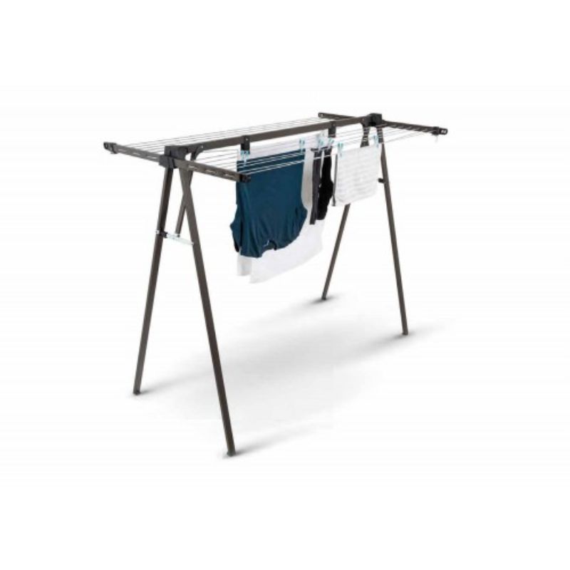 A-FRAME FREESTANDING CLOTHES DRYING STAND - WITH BONUS PEG BAG & PEGS